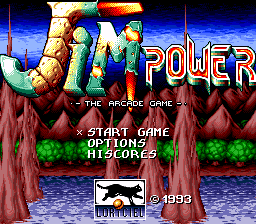 Jim Power - The Arcade Game — sstitle (WOR)