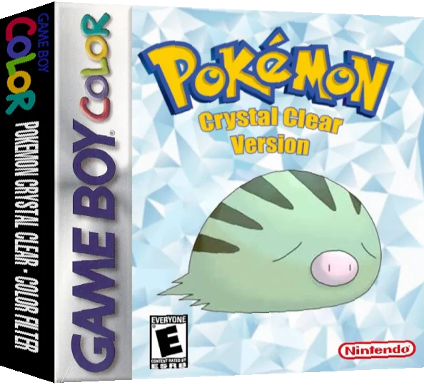 Pokémon Crystal Clear — box-3D (WOR)