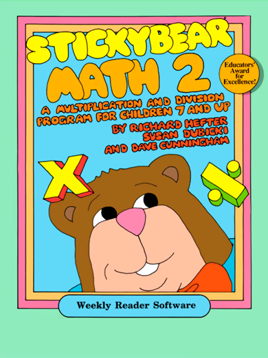 Stickybear Math II box art