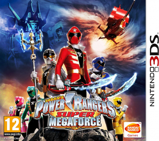 Power Rangers Super Megaforce — box-2D (EU)