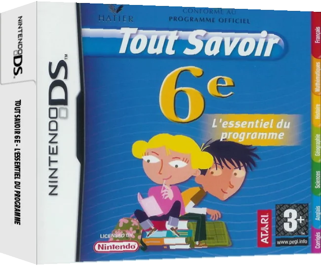 Tout Savoir 6e - L'Essentiel du Programme — box-3D (EU)