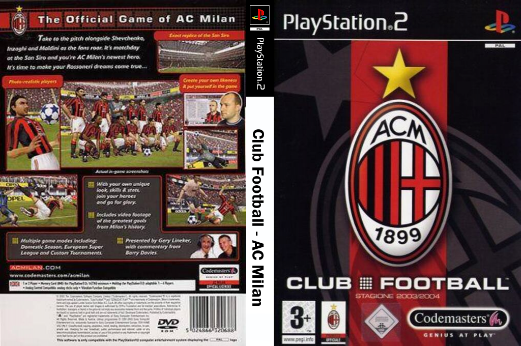 Club Football - AC Milan — box-texture (EU)