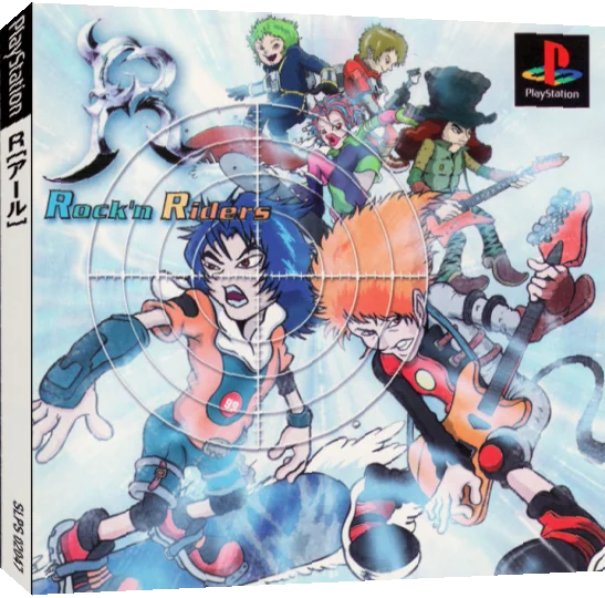R - Rock'n Riders — box-3D (JP)