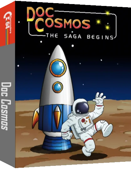 Doc Cosmos : The Saga Begins — box-3D (CUS)