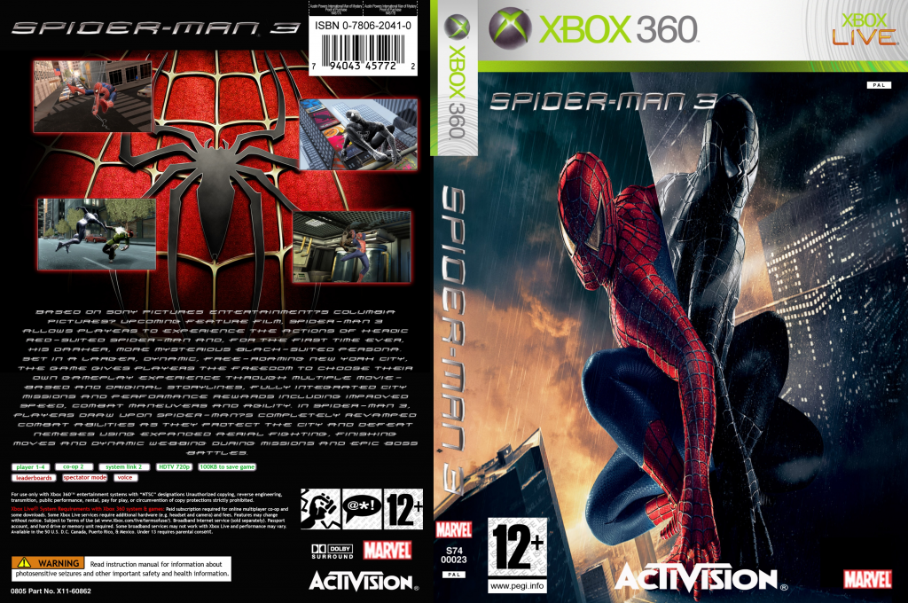 Spider-Man 3 — box-texture (EU)