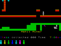 Jet Set Willy - Manic Miner — ss (WOR)