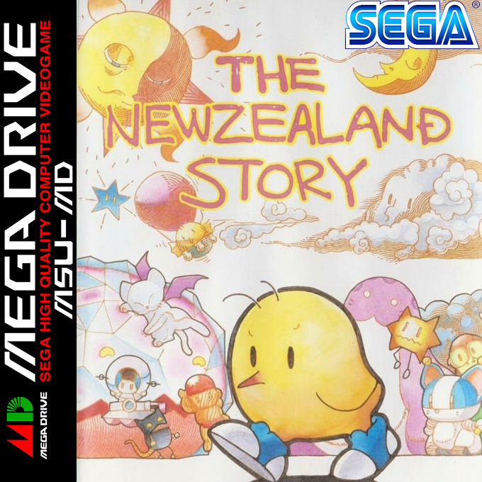 Newzealand Story, The box art