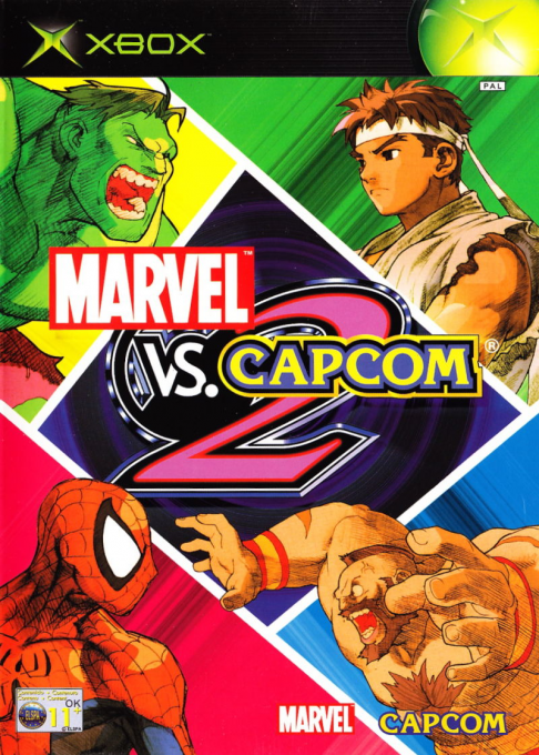 Marvel vs. Capcom 2 - New Age of Heroes — box-2D (UK)