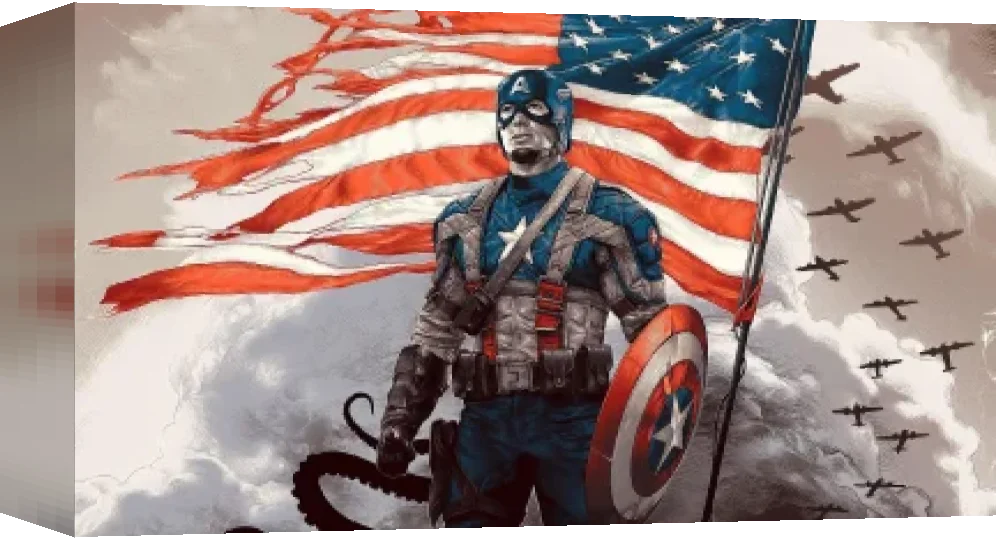 Captain America - Super Soldat — box-3D (WOR)