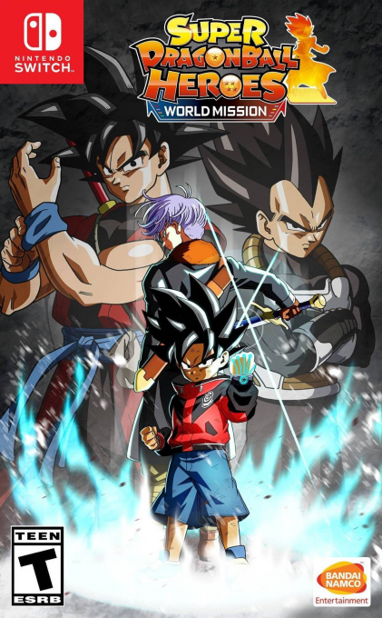 Super Dragonball Heroes World Mission box art