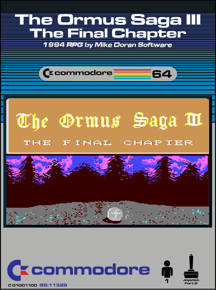 The Ormus Saga III : The Final Chapter box art