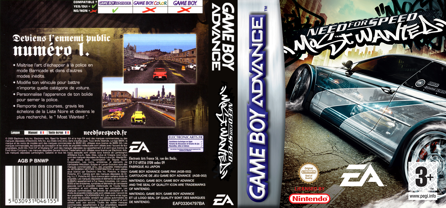 Need For Speed - Most Wanted — box-texture (FR)