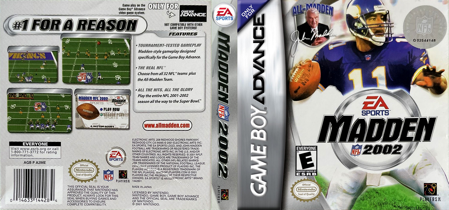 Madden NFL 2002 — box-texture (US)