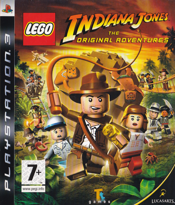 LEGO Indiana Jones - The Original Adventures — box-2D (EU)