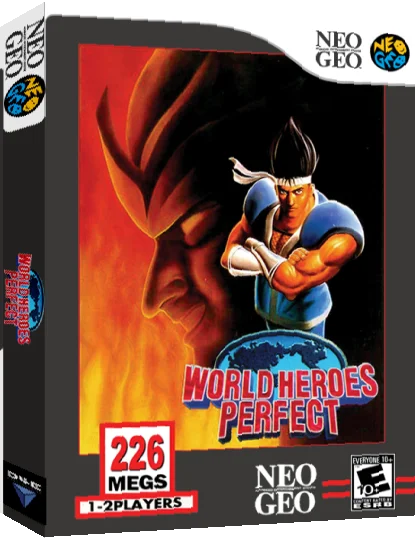World Heroes Perfect — box-3D (US)