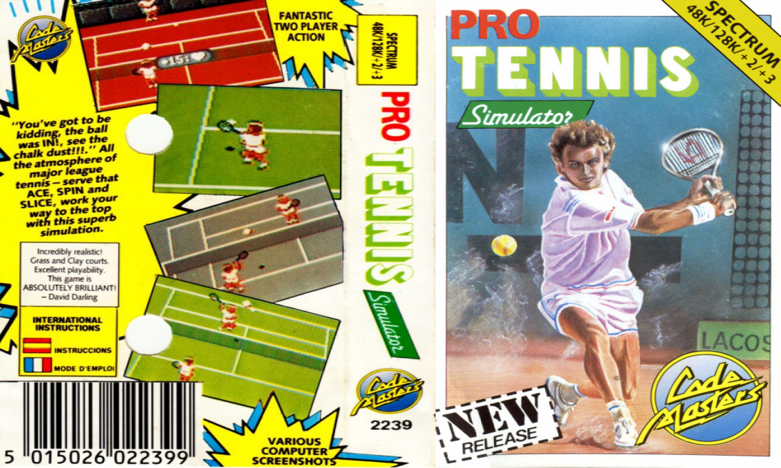 Pro Tennis Simulator — box-texture (EU)