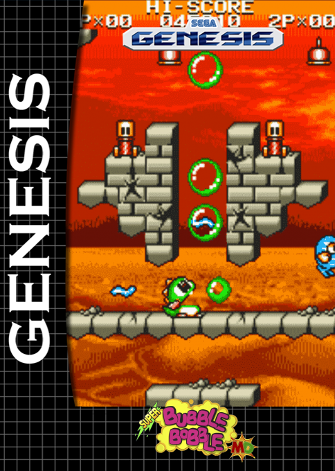 Super Bubble Bobble — box-2D (SS)