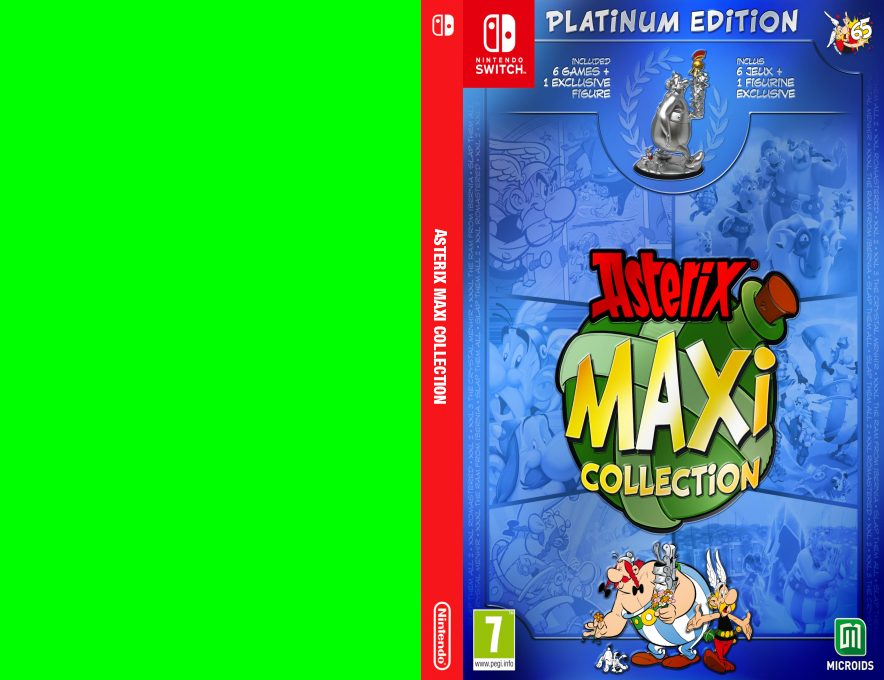 Asterix Maxi Collection — box-texture (EU)