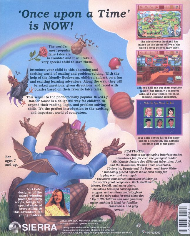 Mixed-up Fairy Tales — box-2D-back (US)