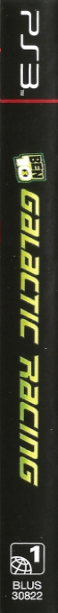 Ben 10 - Galactic Racing — box-2D-side (US)