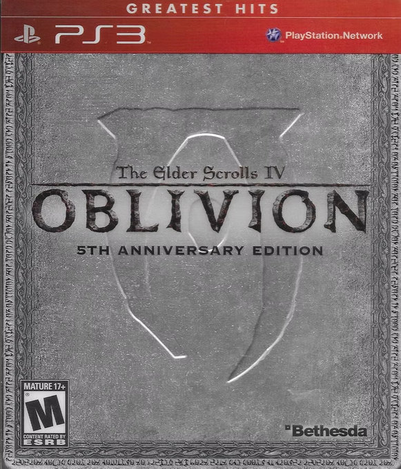 Elder Scrolls IV, The - Oblivion - 5th Anniversary Edition box art