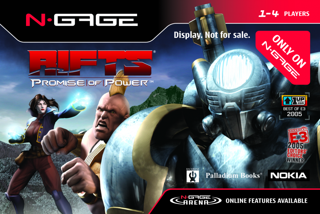 Rifts - Promise Of Power box art