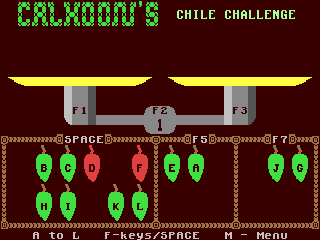 Calhoon's Chile Challenge — ss (WOR)