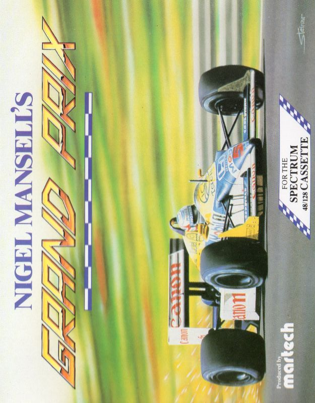 Nigel Mansell's Grand Prix box art