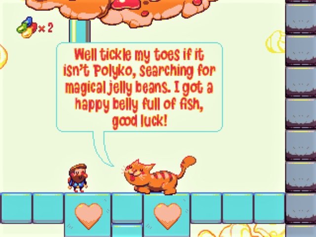 Polyko's Super Jelly Bean Quest in the Sketchbook of Illusion — ss (WOR)
