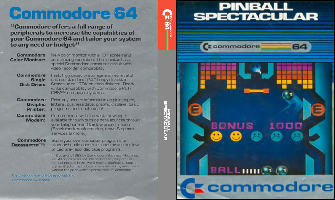 Pinball Spectacular — box-texture (US)