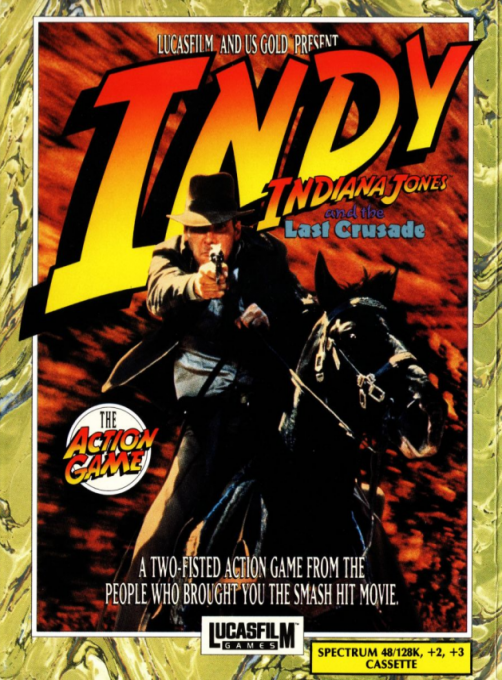 Indiana Jones And The Last Crusade - The Action Game box art