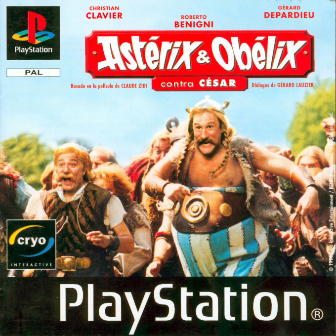Asterix & Obelix Take on Caesar — box-2D (SP)