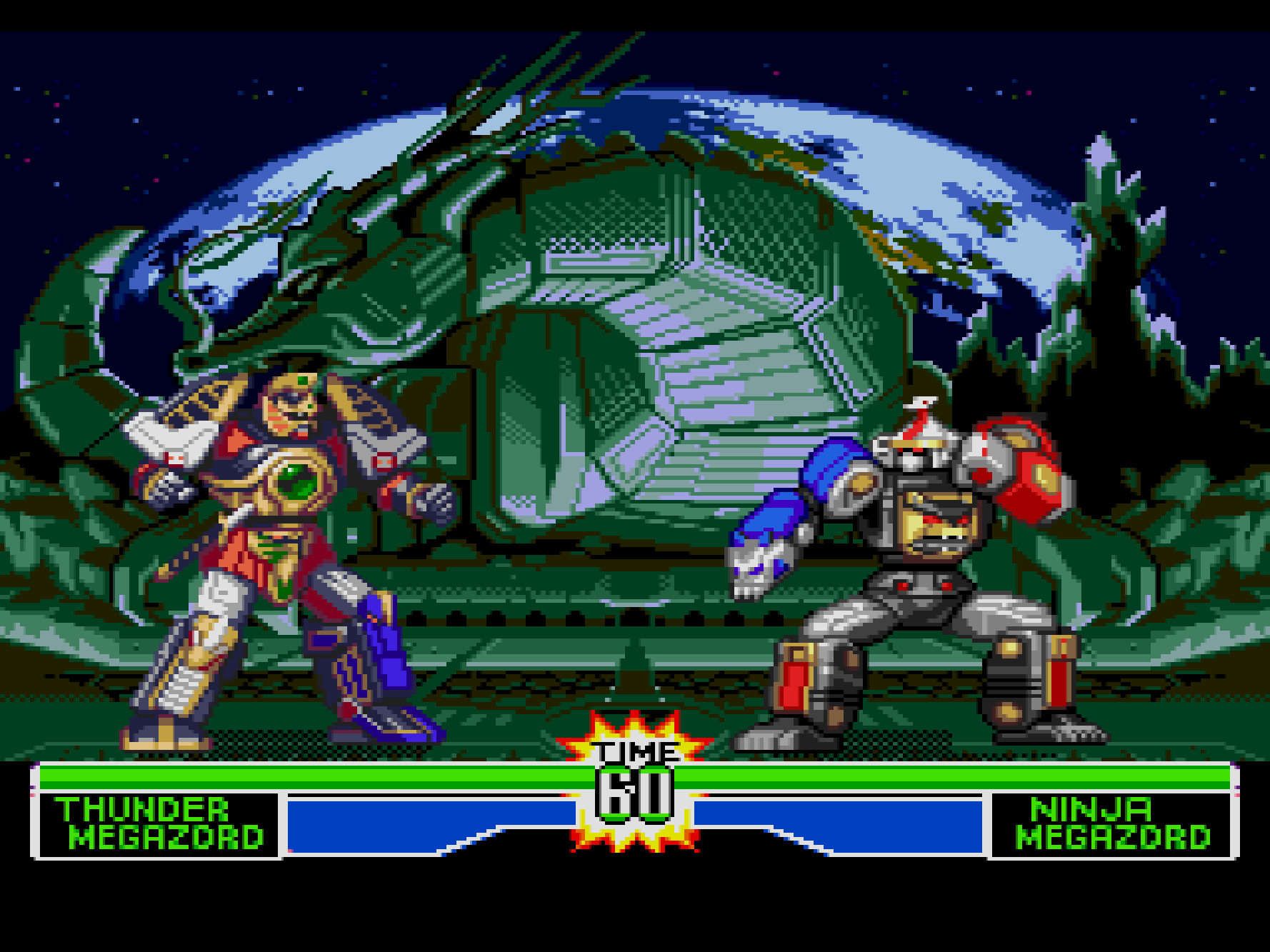 Power Rangers - The Fighting Edition — ss (WOR)