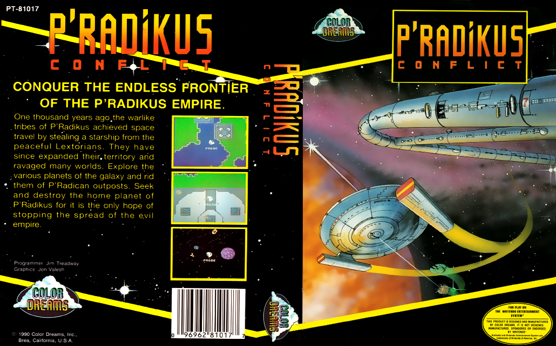 P'radikus Conflict — box-texture (US)