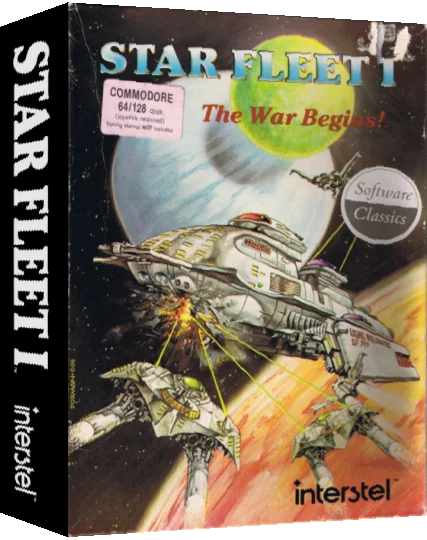 Star Fleet I - The War Begins! — box-3D (US)