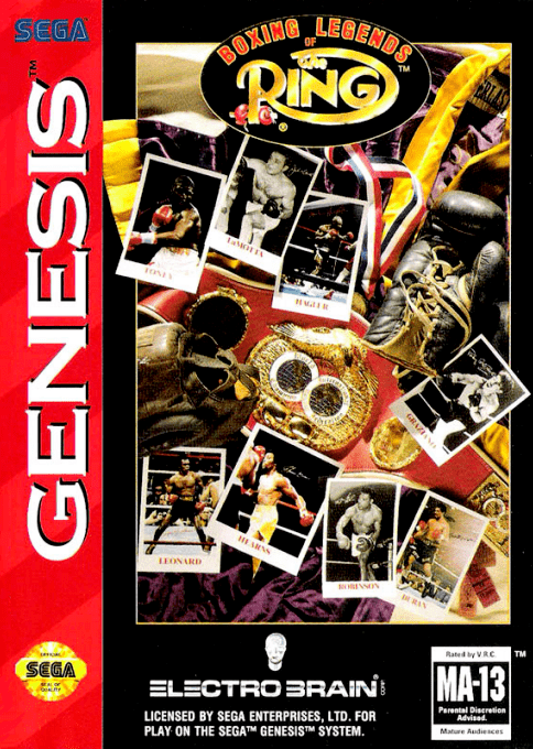Boxing Legends Of The Ring box art