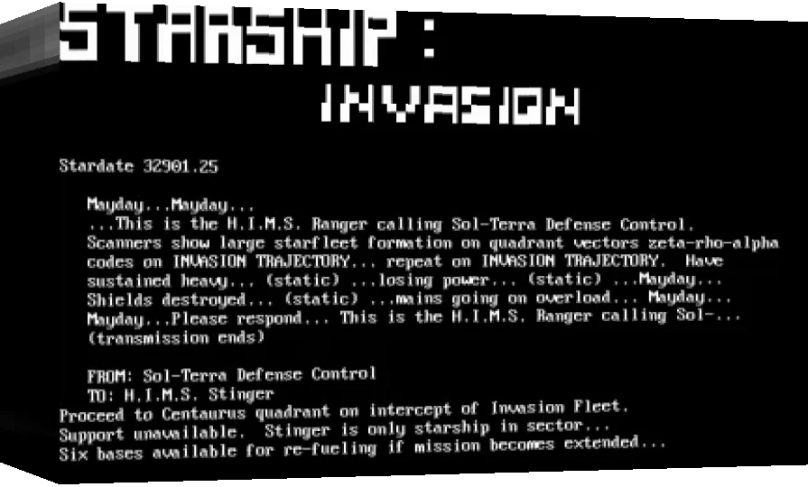 Starship Invasion — box-3D (WOR)