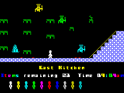 Jet Set Willy - 12 Room Minigame — ss (EU)