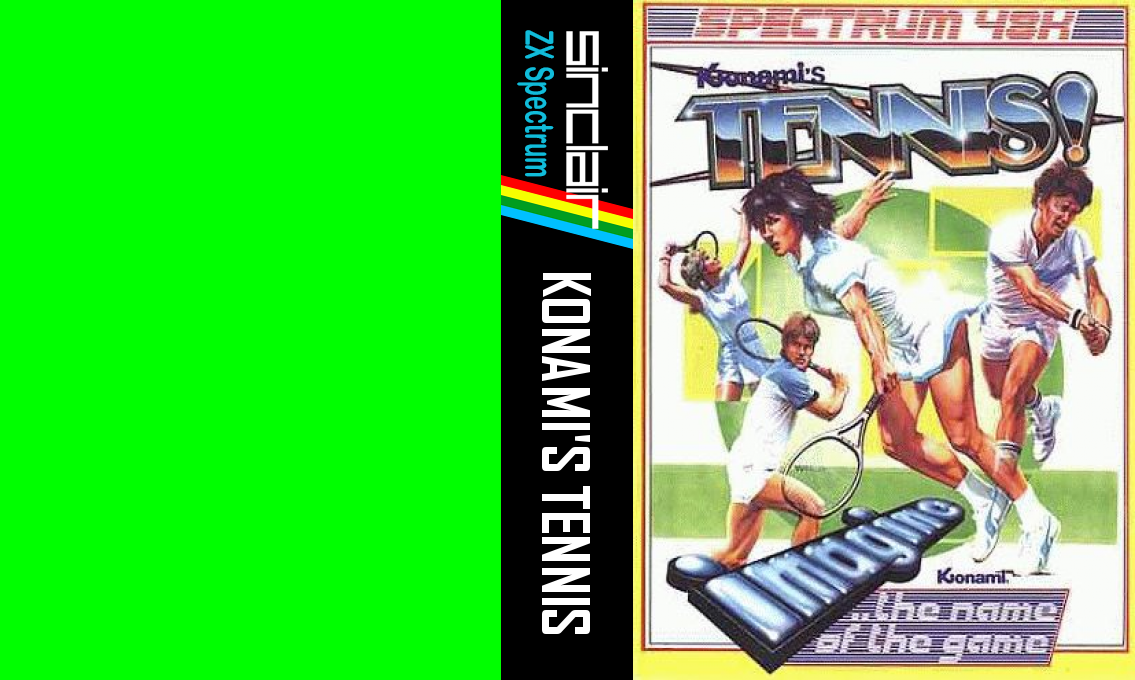 Konami's Tennis — box-texture (WOR)