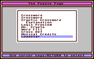 The Puzzle Page #083 — ss (WOR)