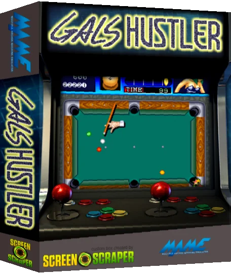 Gals Hustler — box-3D (SS)
