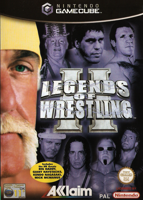 Legends of Wrestling II — box-2D (EU)