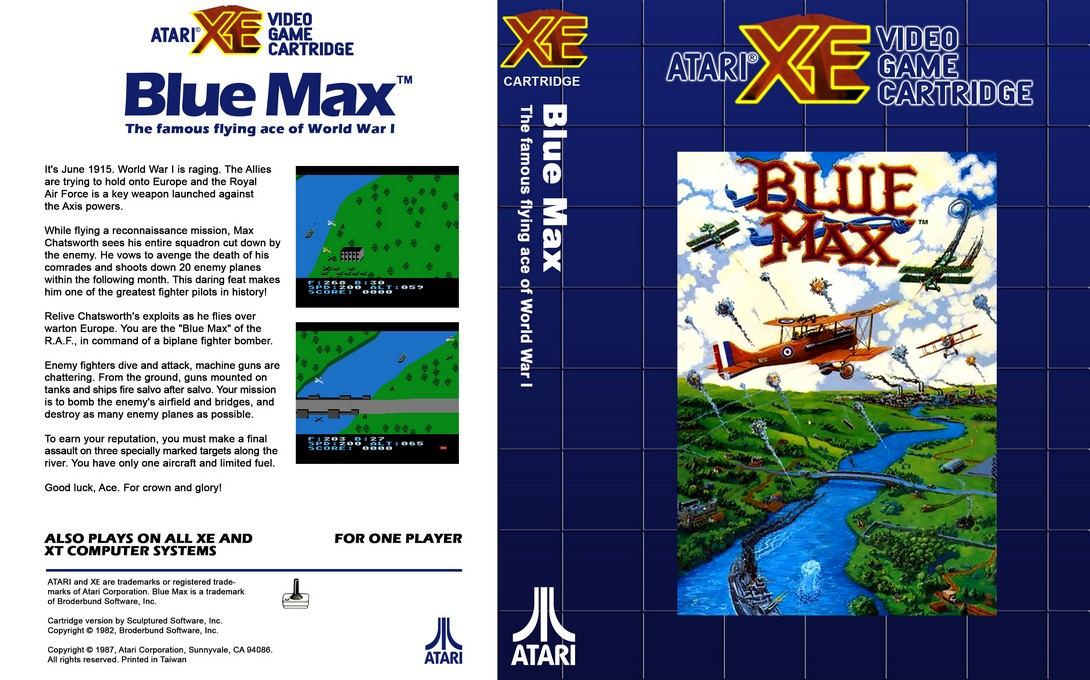 Blue Max — box-texture (US)