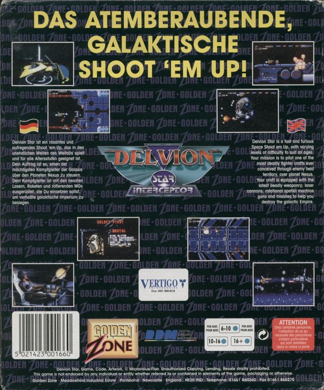 Delvion Star Interceptor — box-2D-back (EU)