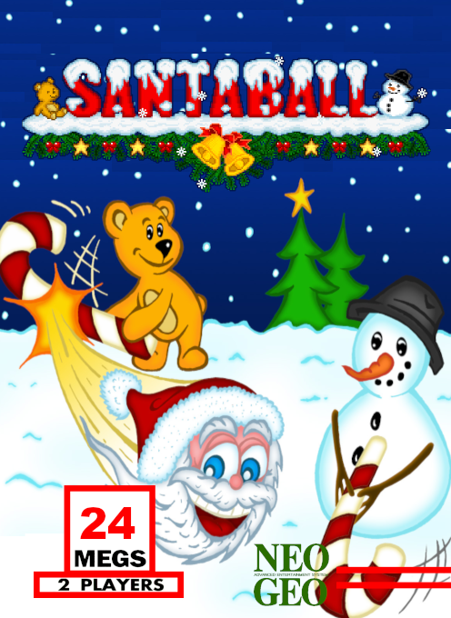 SantaBall - Christmas Tennis Game box art