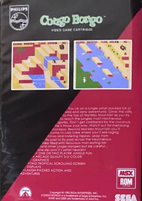Congo Bongo — box-2D-back (EU)