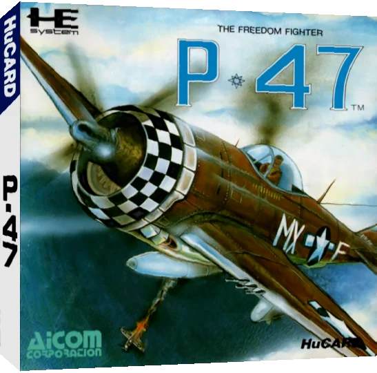 P-47 - The Freedom Fighter — box-3D (JP)