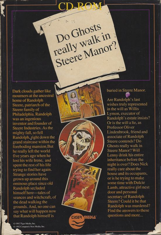 Murder Makes Strange Deadfellows — box-2D-back (US)