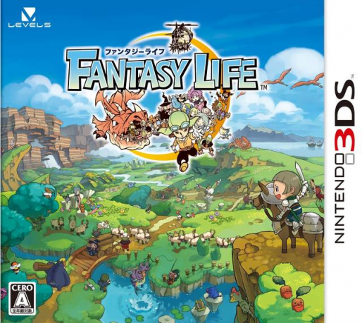 Fantasy Life — box-2D (JP)