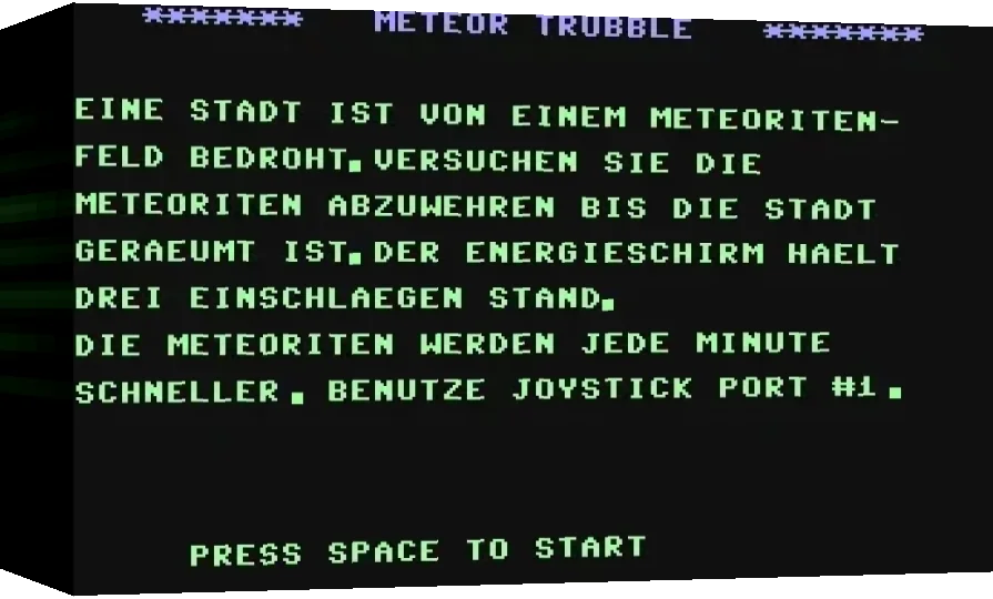 Meteor Trubble — box-3D (WOR)